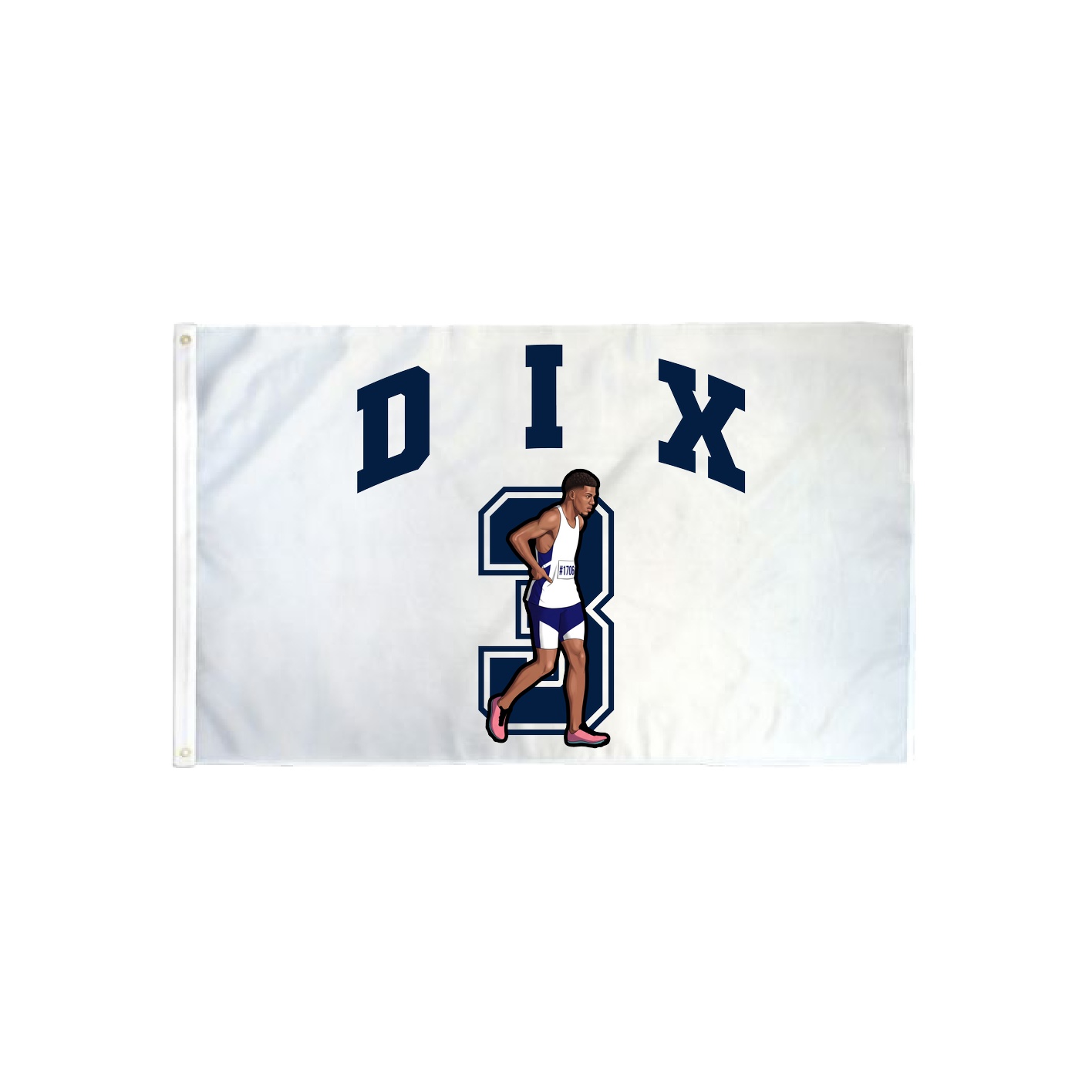 3x5 Flag — Number in Classic