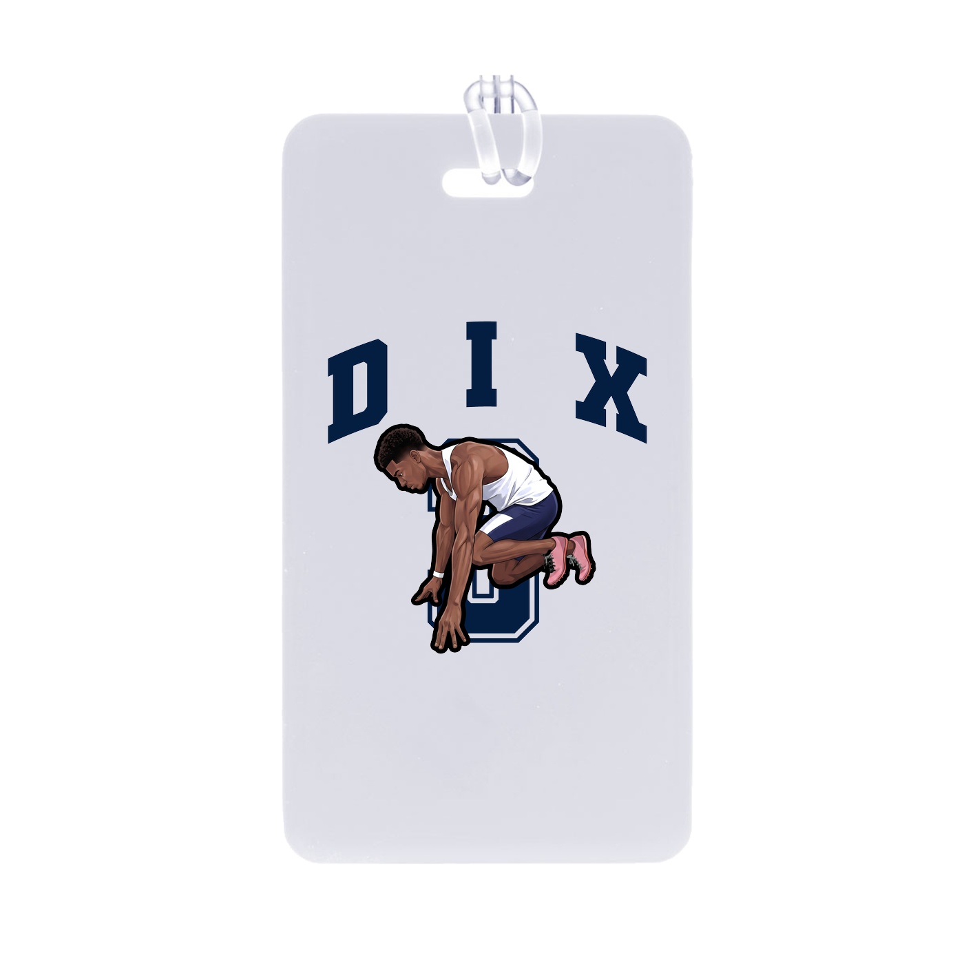 Bag Tag — Number in Classic
