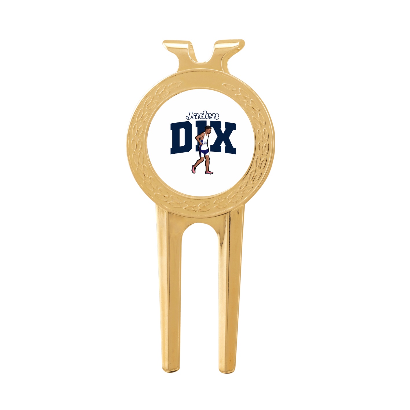Divot Tool with Ball Marker — Name Arch in Classic