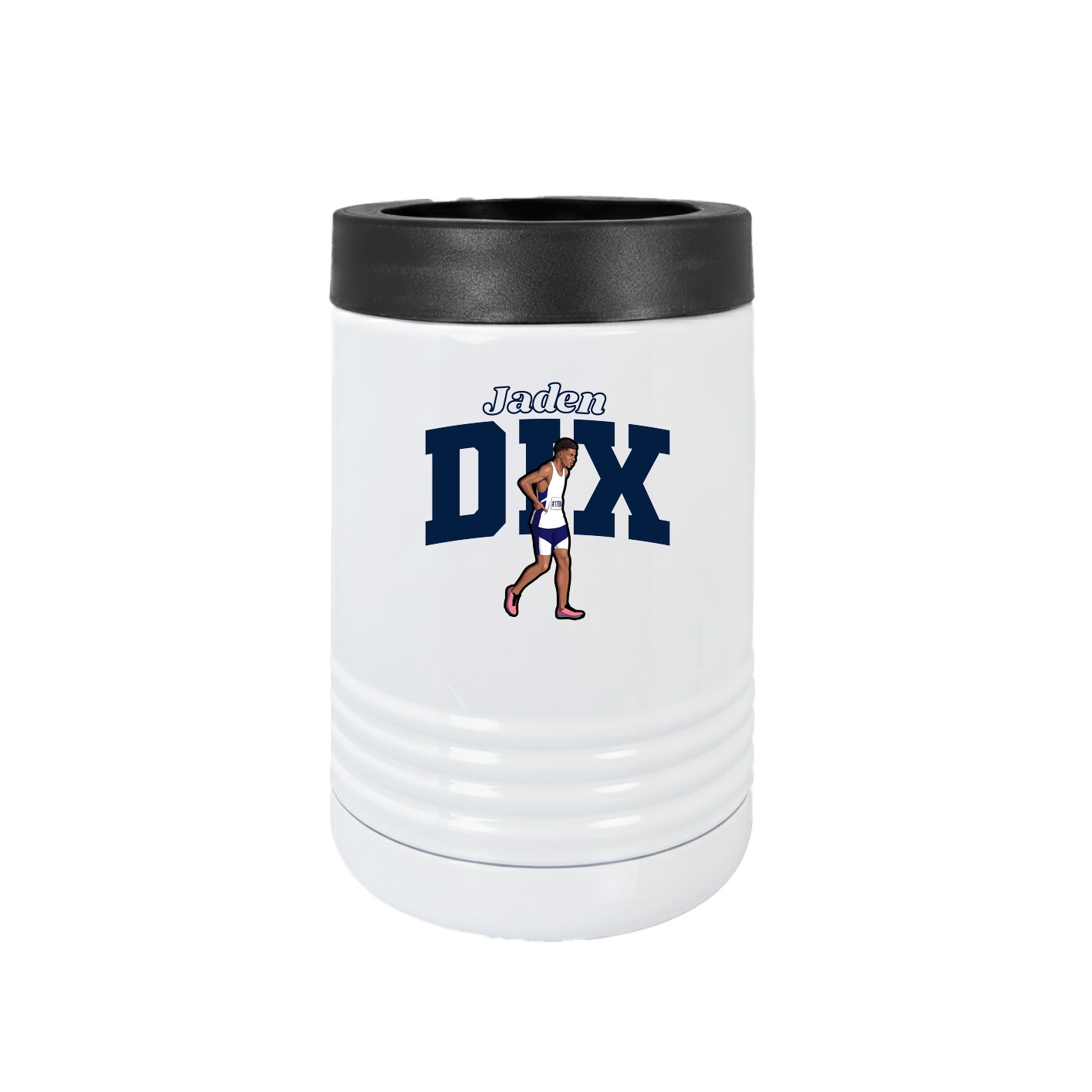Beverage Holder — Name Arch in White