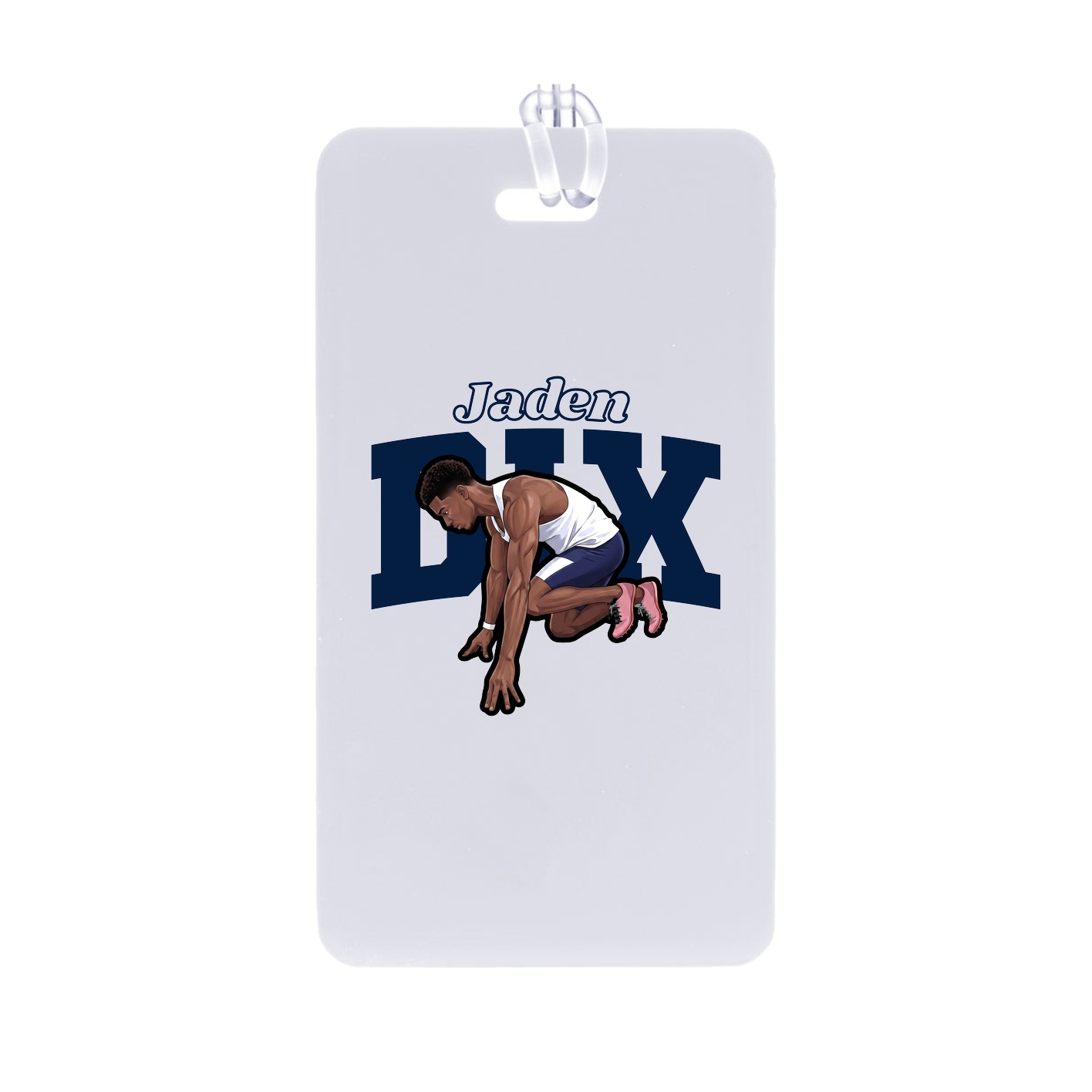 Bag Tag — Name Arch in Classic