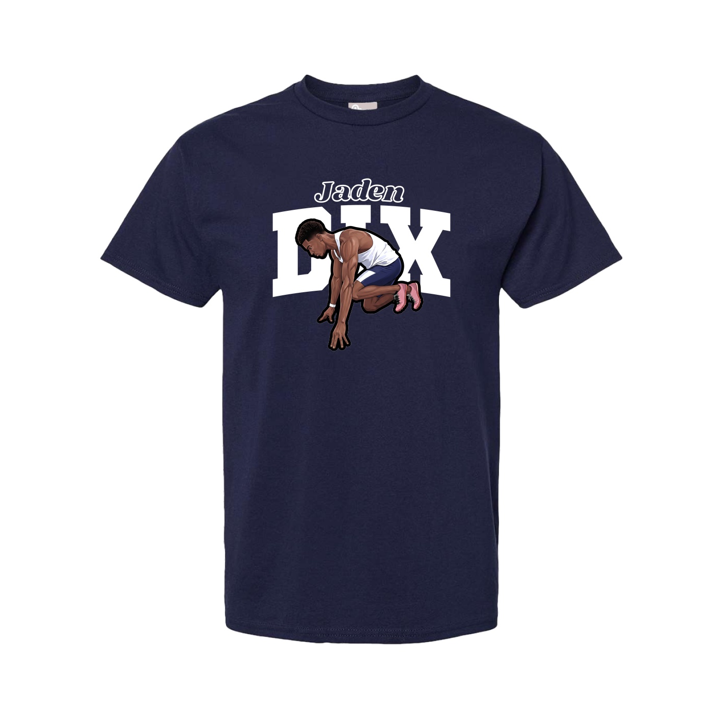 Tee — Name Arch in Navy