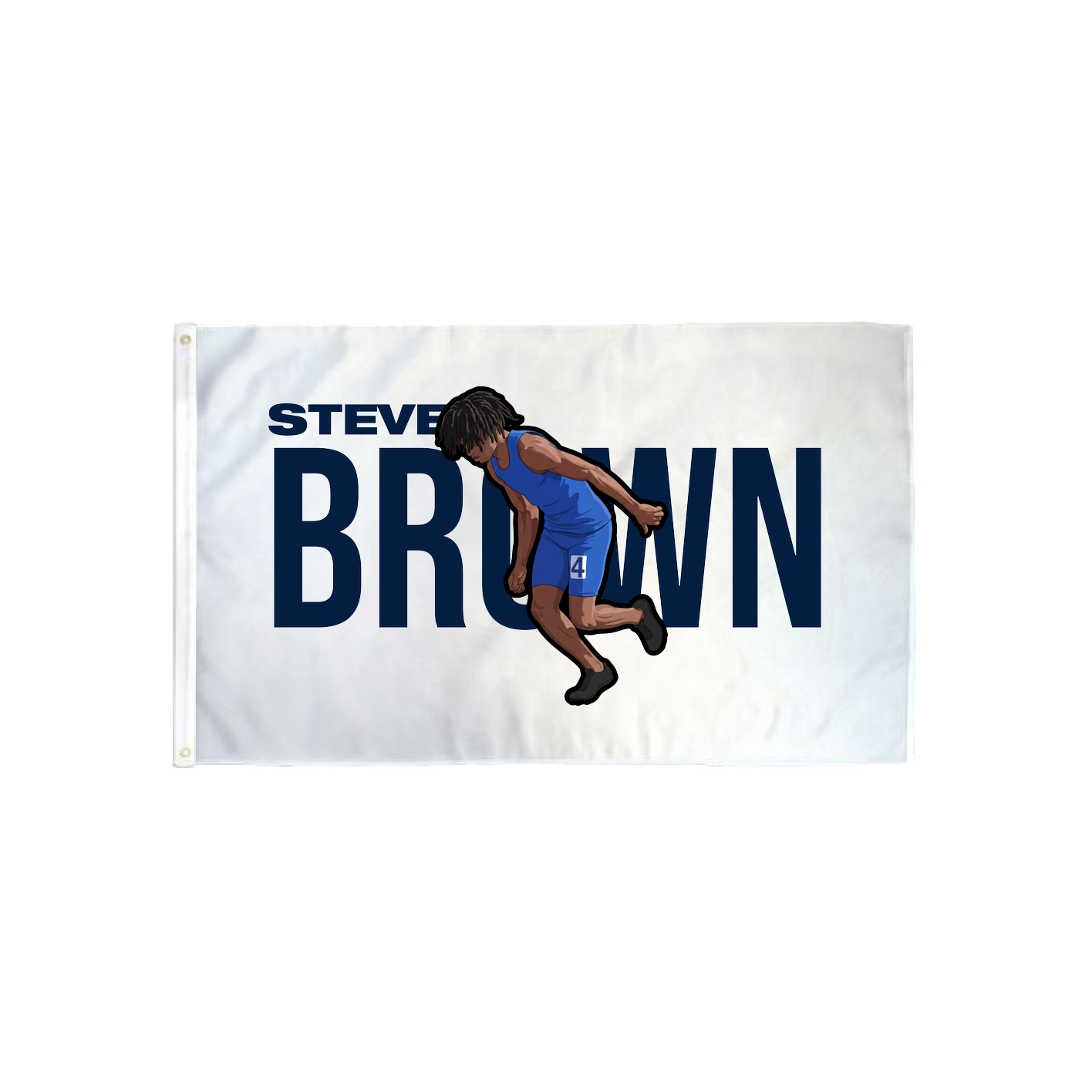3x5 Flag — Player Name in Classic