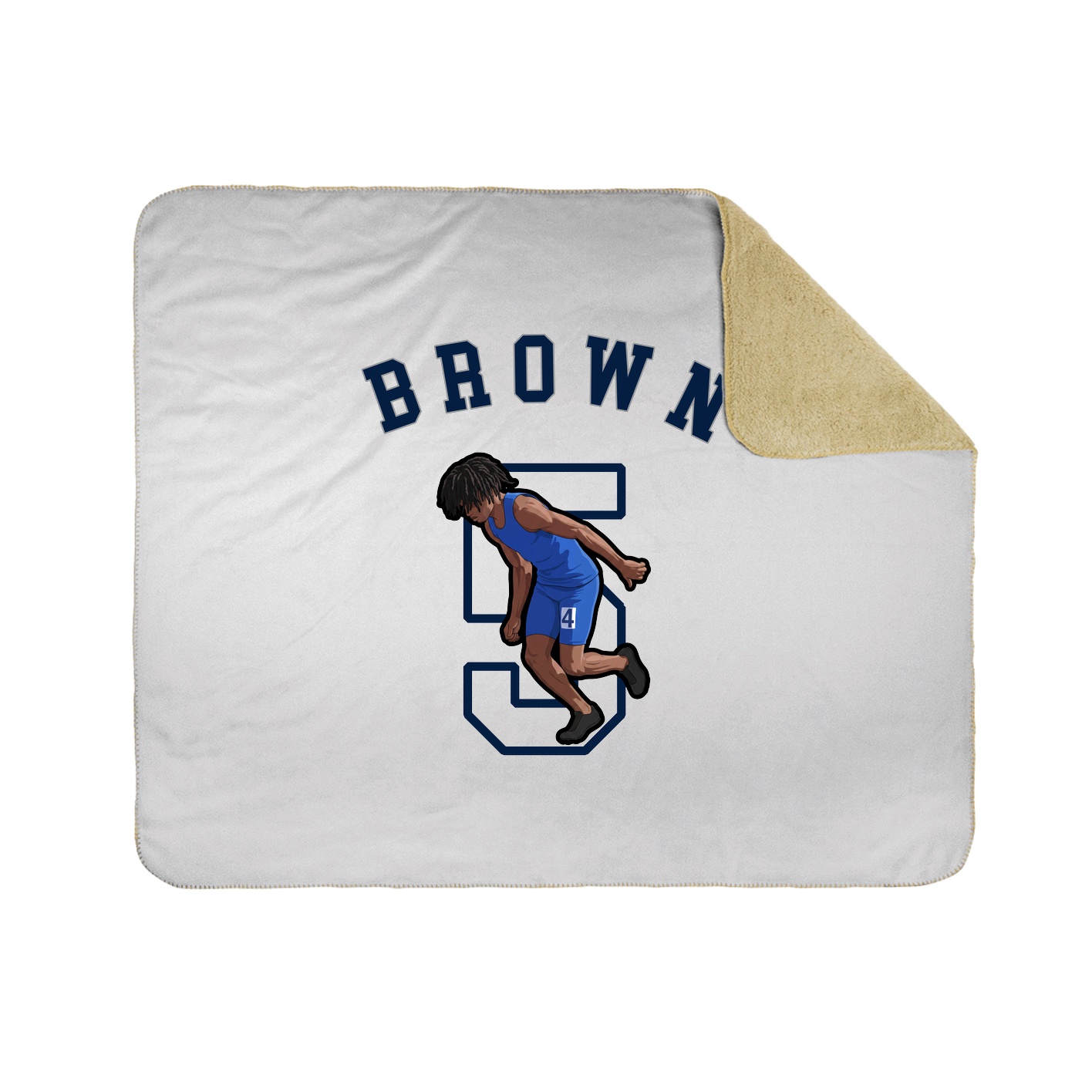 Throw Blanket — Shirsey Arch in White