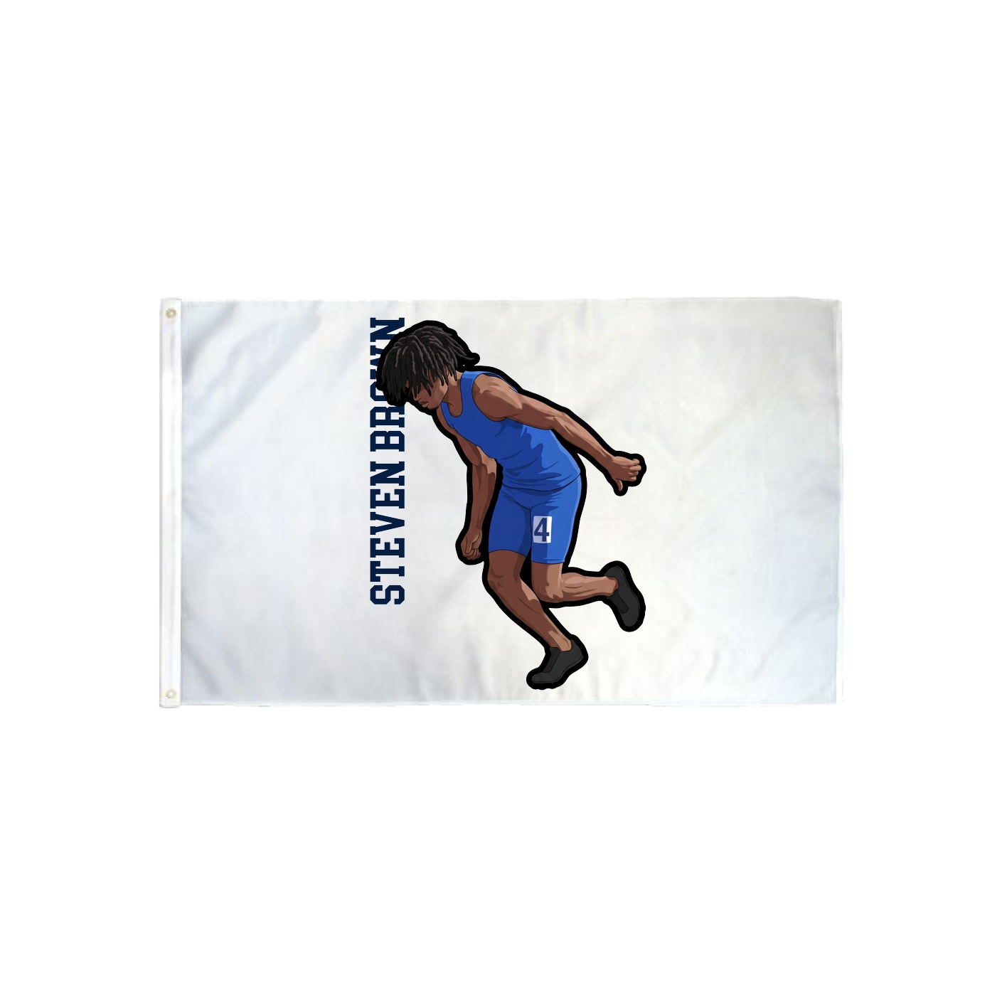 3x5 Flag — Name Vertical in Classic