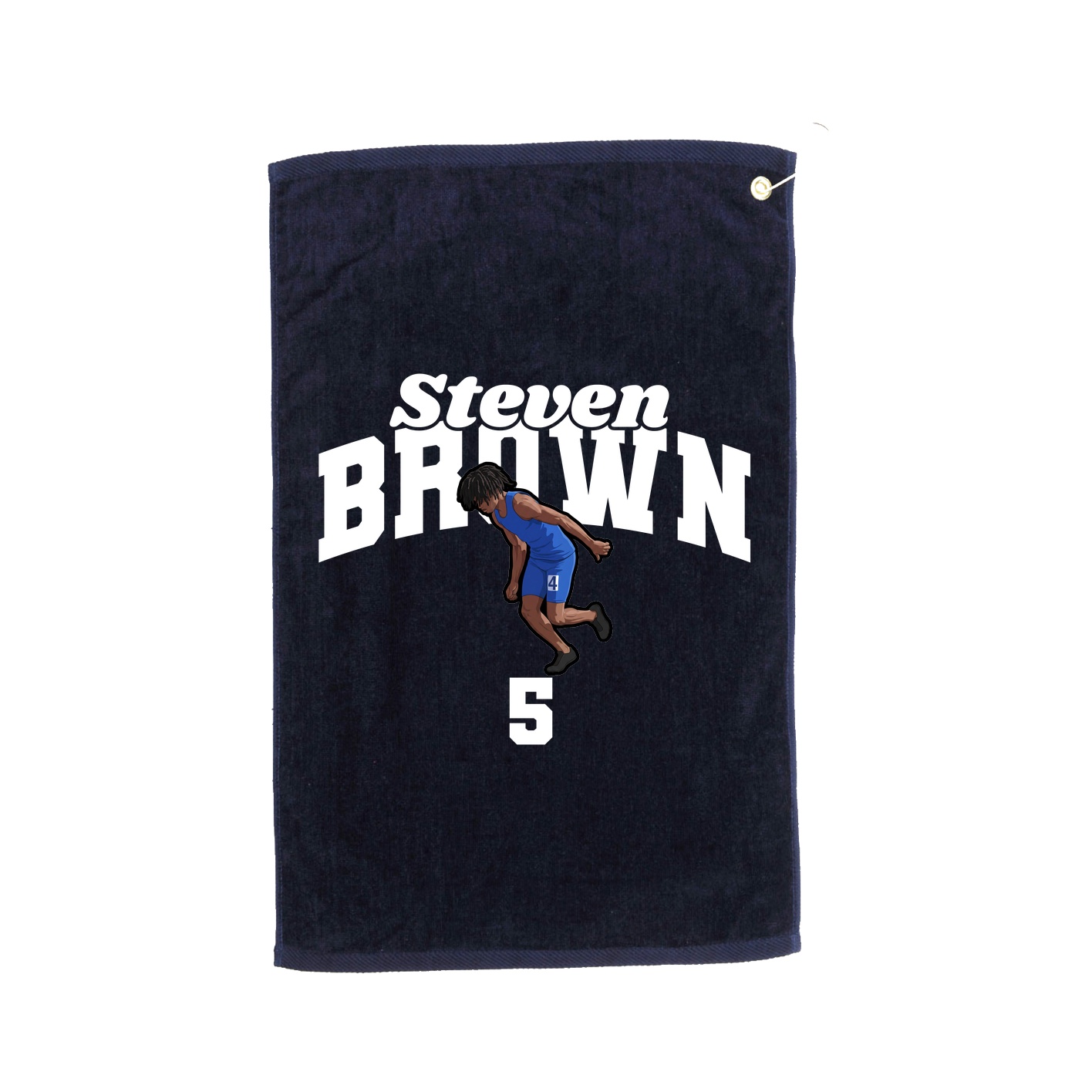 Golf Towel — Signature Arch in Navy