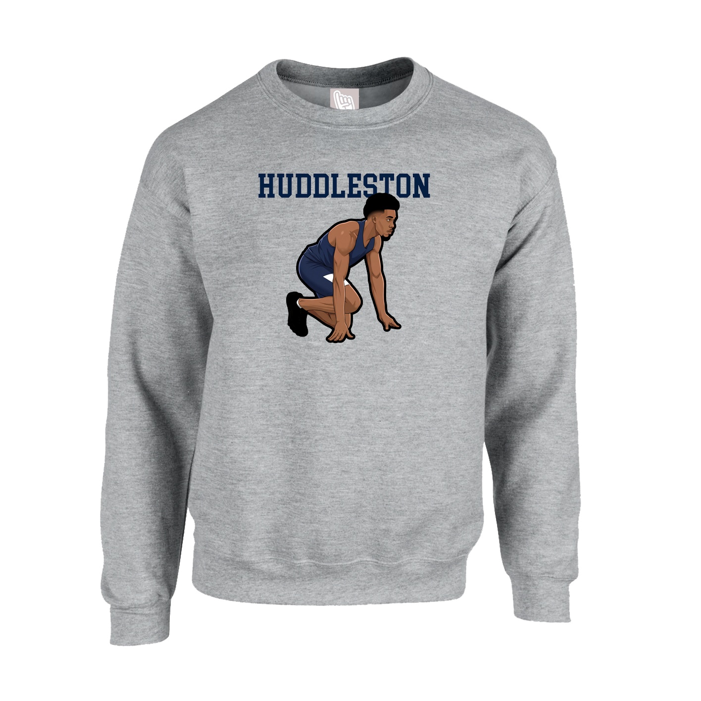 Fleece Crew — Shirsey in Grey