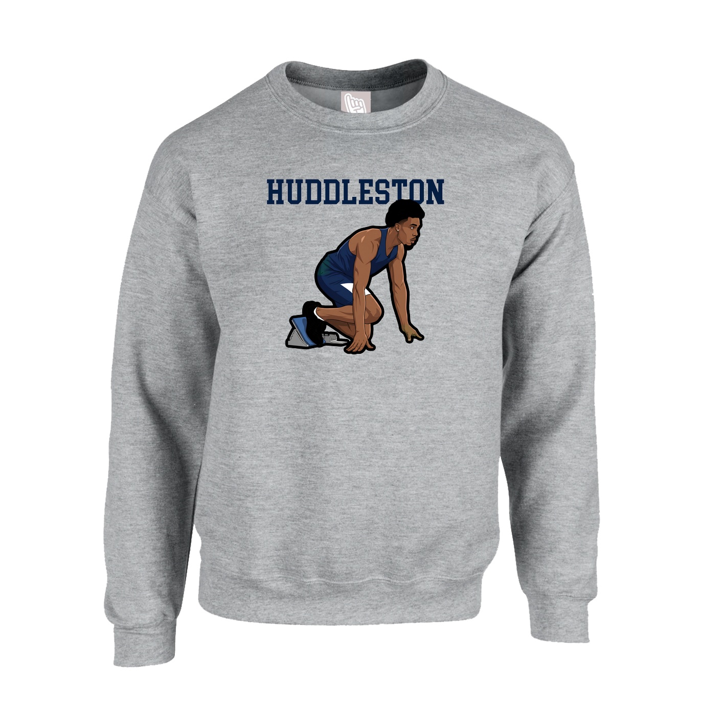 Fleece Crew — Shirsey in Grey