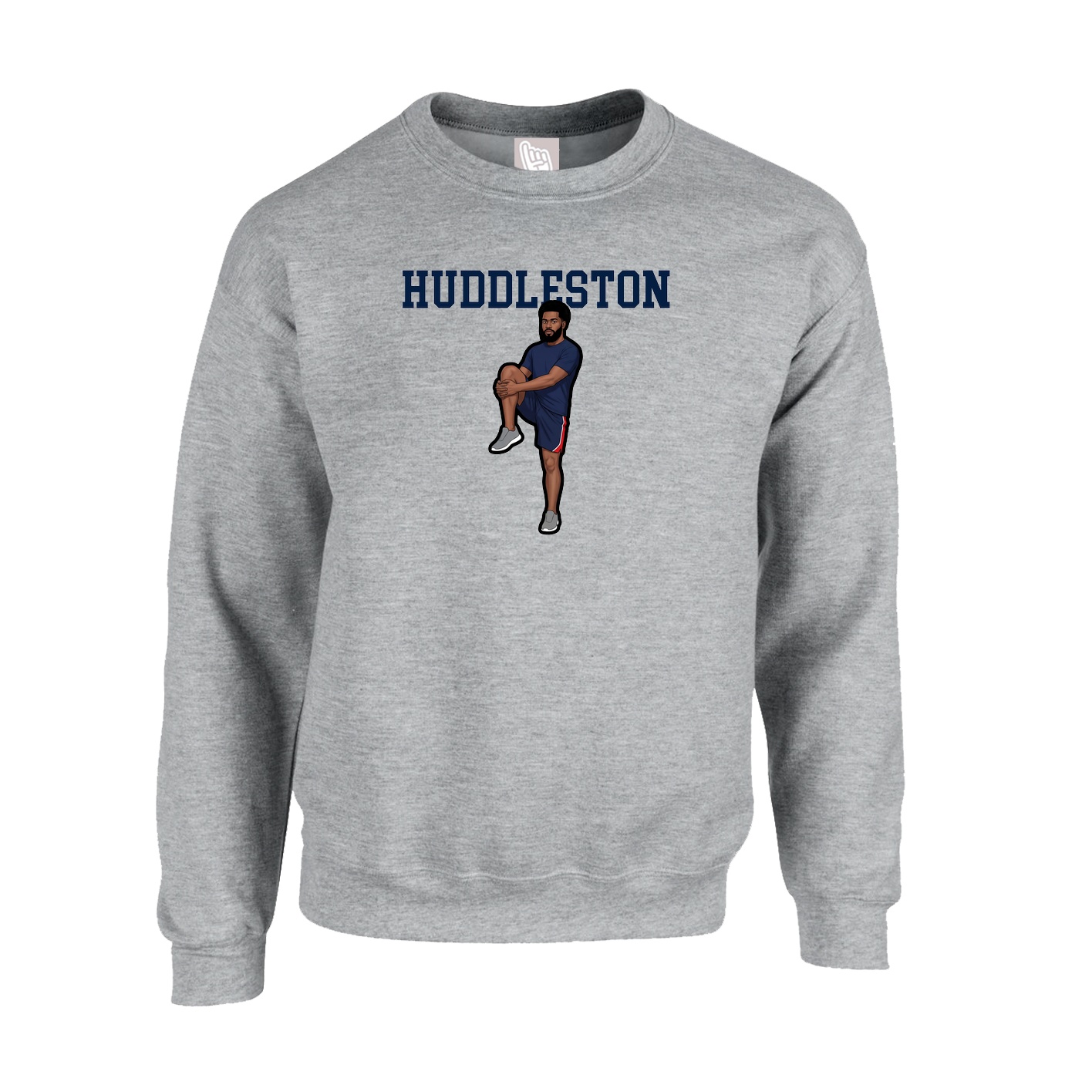 Fleece Crew — Shirsey in Grey