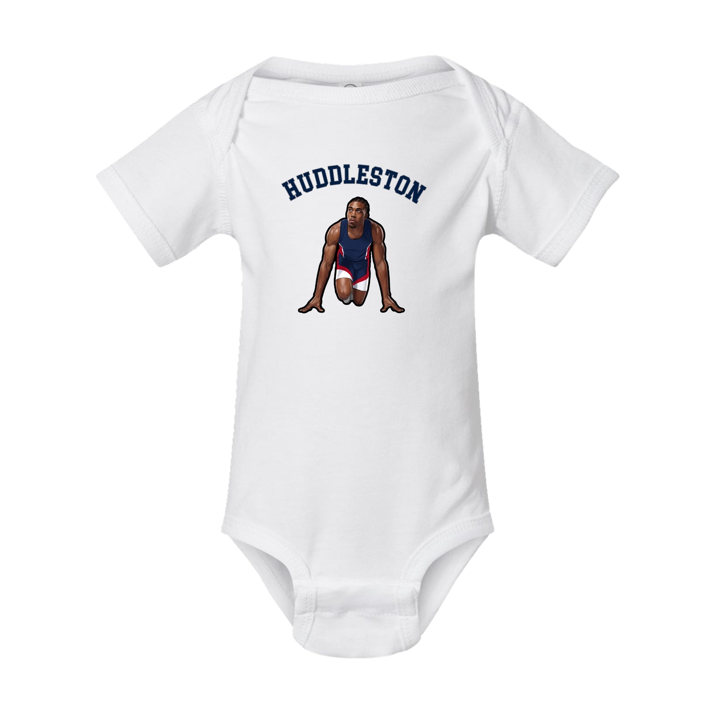 Baby Onesie — Shirsey Arch in White