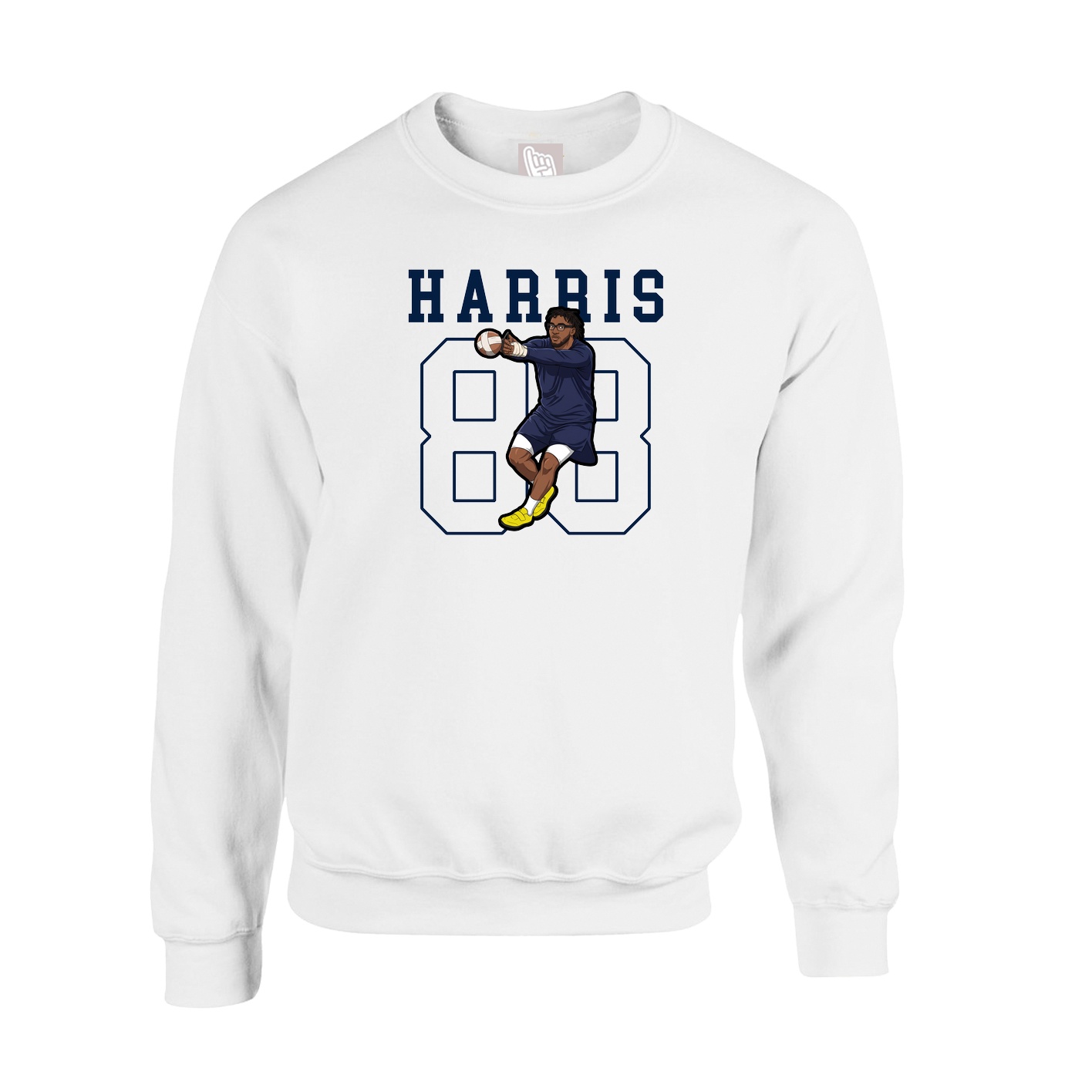Fleece Crew — Shirsey in White