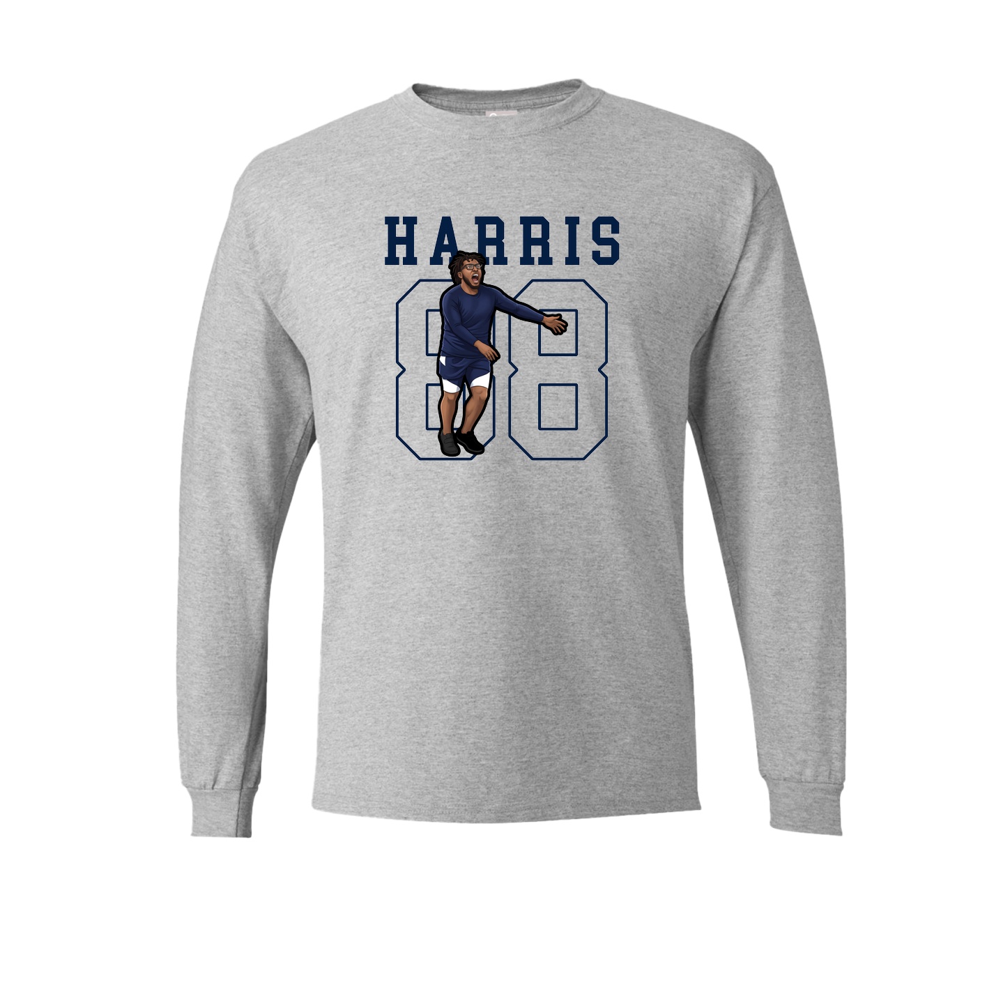 Long Sleeve Tee — Shirsey in Grey