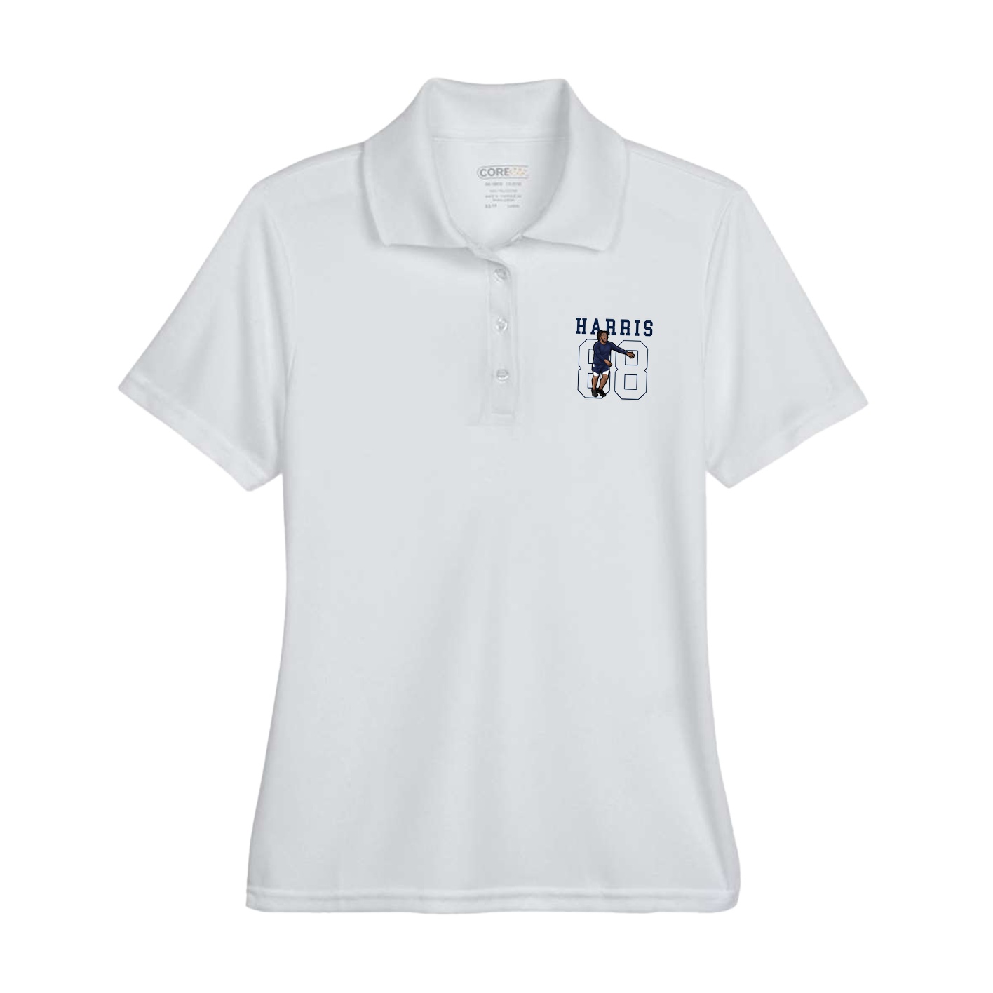Womens Performance Polo — Shirsey in Grey