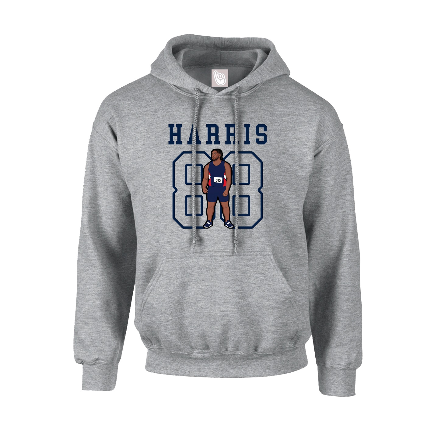 Hoodie — Shirsey in Grey