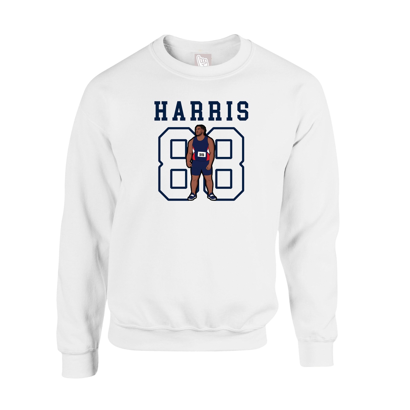 Fleece Crew — Shirsey in White
