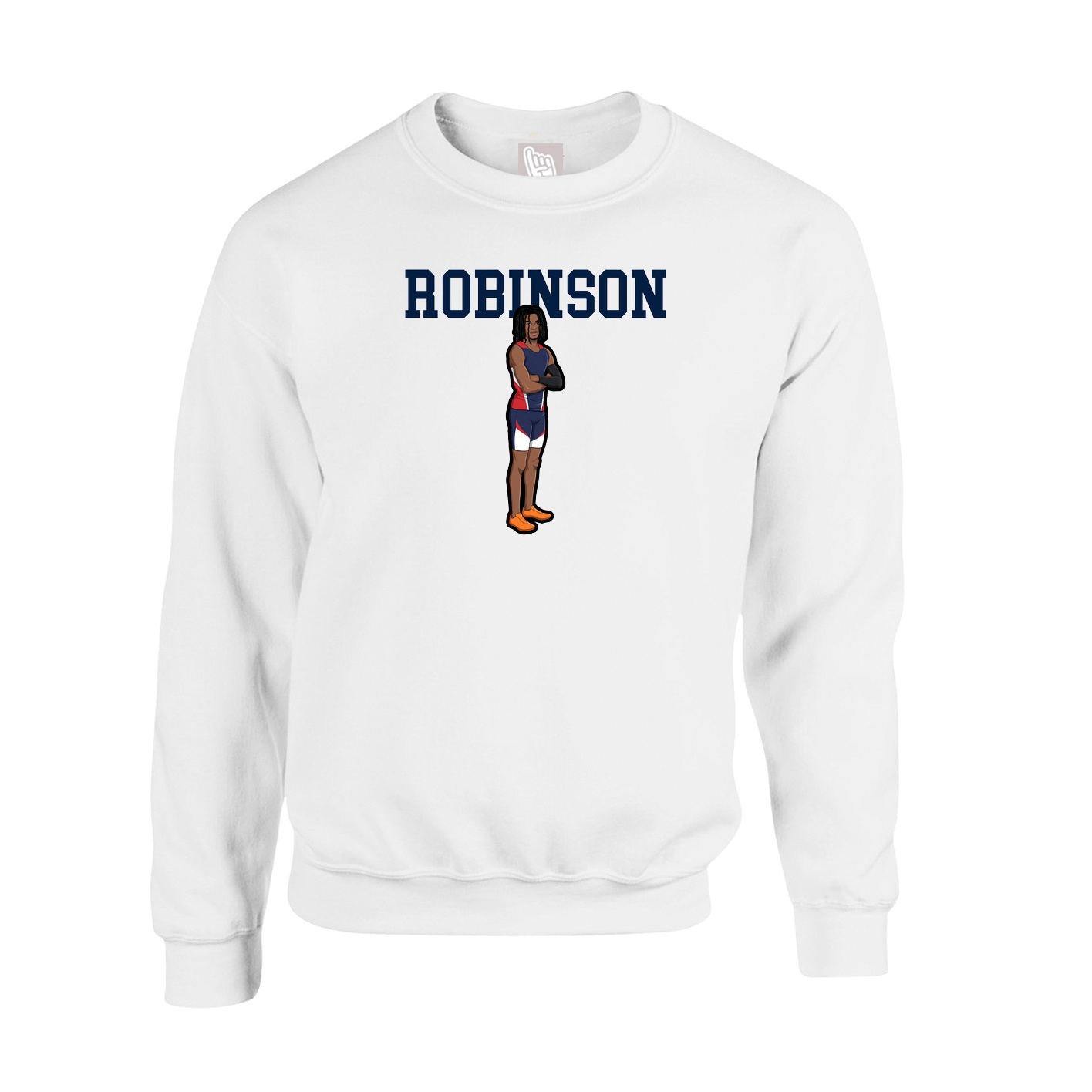 Fleece Crew — Shirsey in White