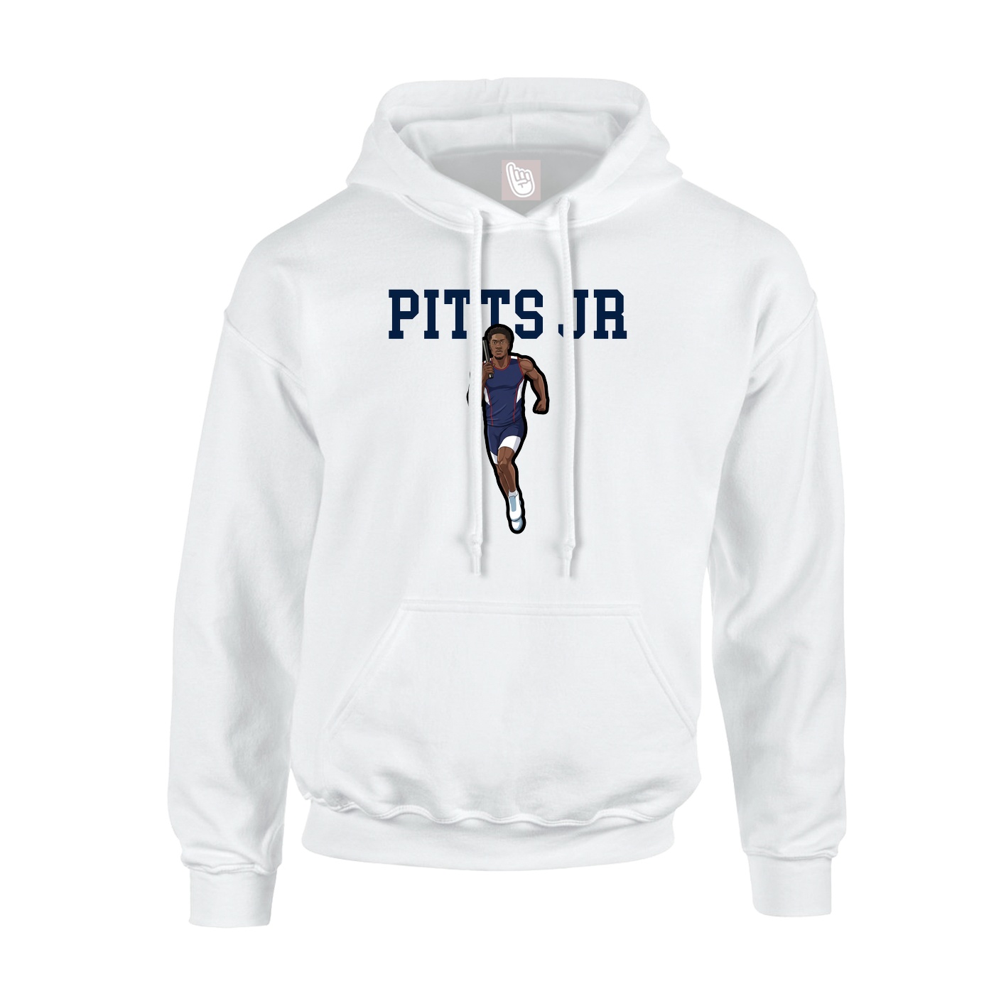 Hoodie — Shirsey in White
