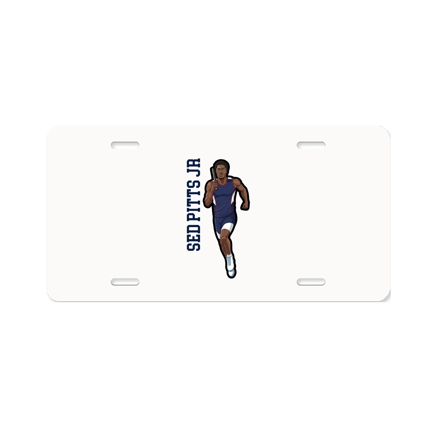 Aluminum License Plate