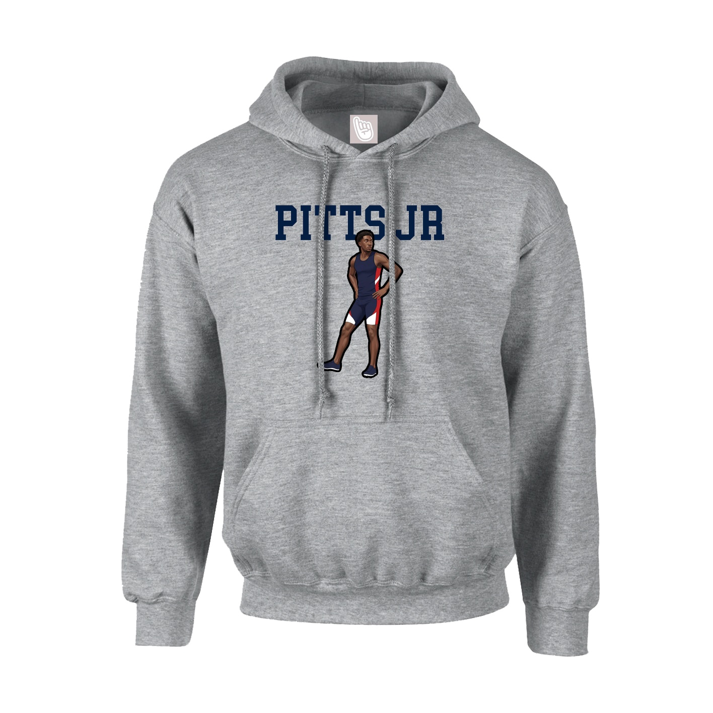 Hoodie — Shirsey in Grey