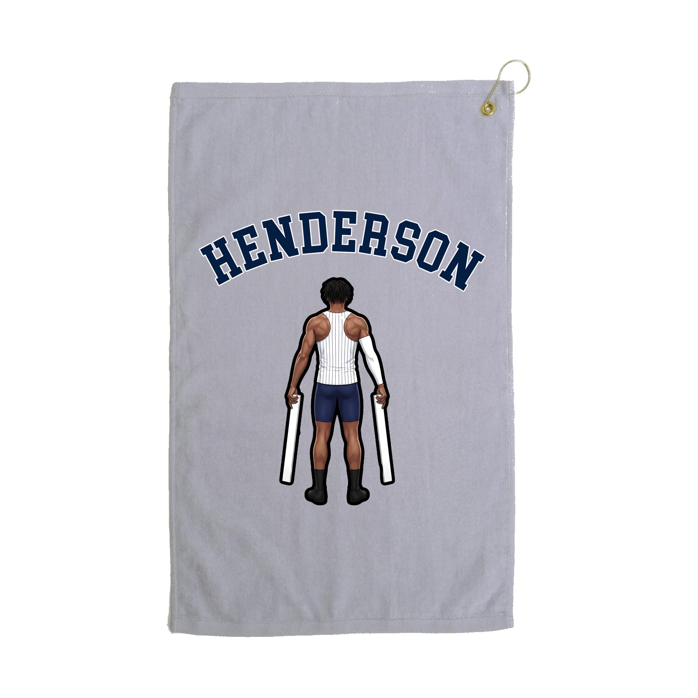 Golf Towel — Shirsey Arch in Grey