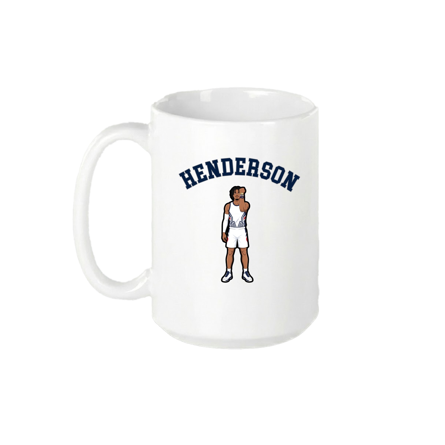 15oz Coffee Mug — Shirsey Arch in White