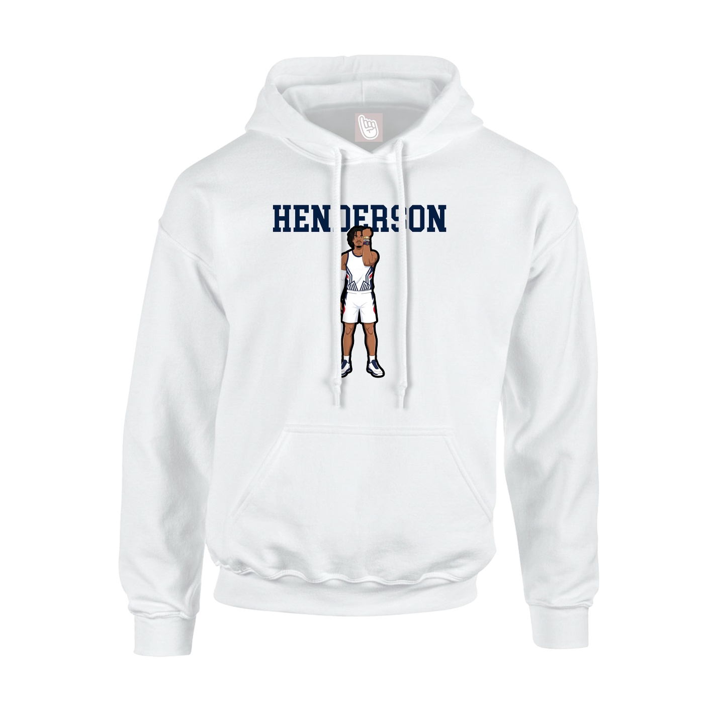 Hoodie — Shirsey in White