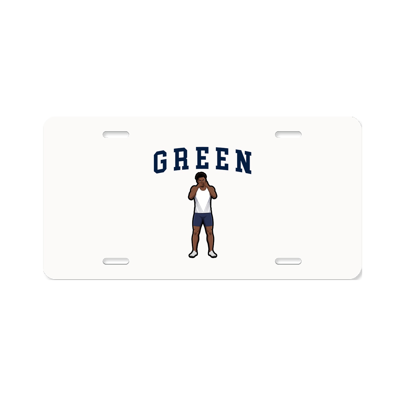 License Plate — Shirsey in Classic