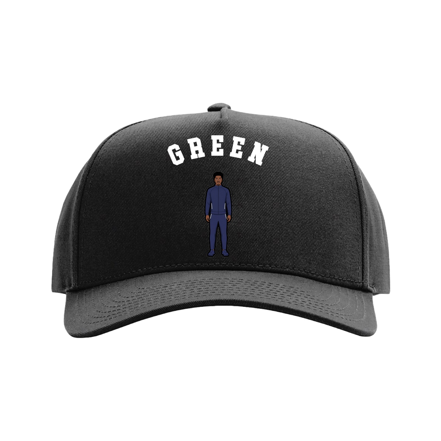 Full Fabric Five-Panel Champ Cap