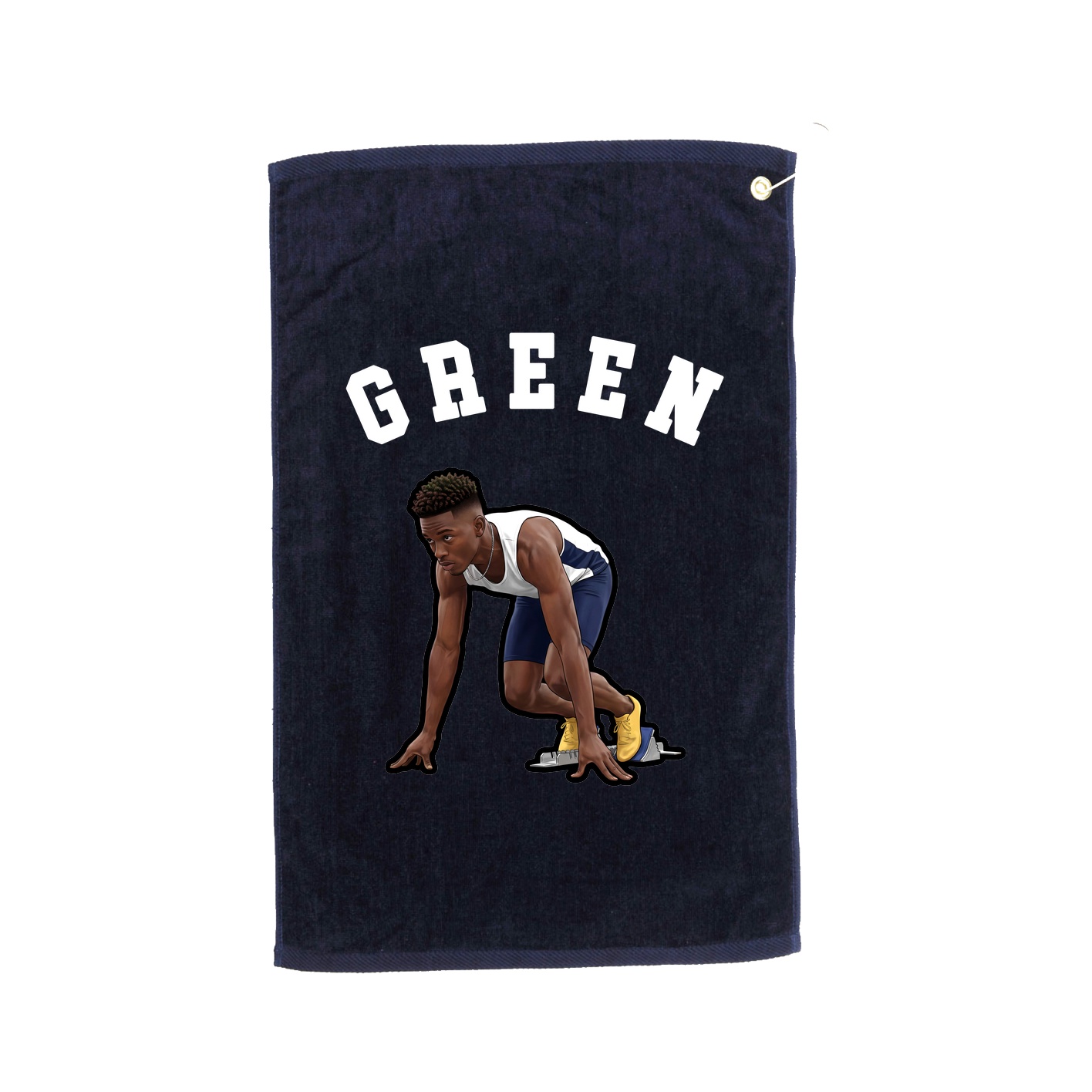 Golf Towel — Shirsey Arch in Navy
