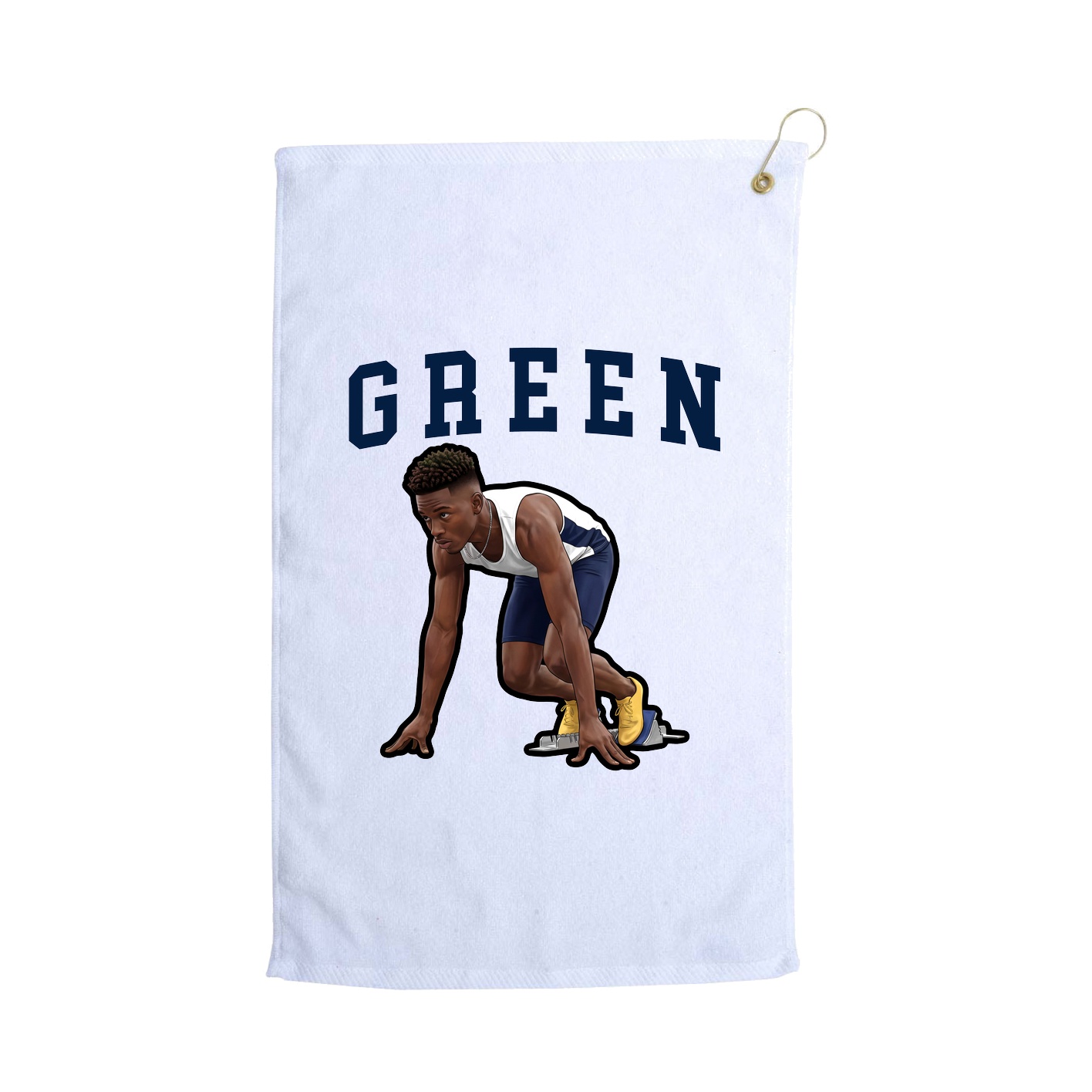 Golf Towel — Shirsey in White