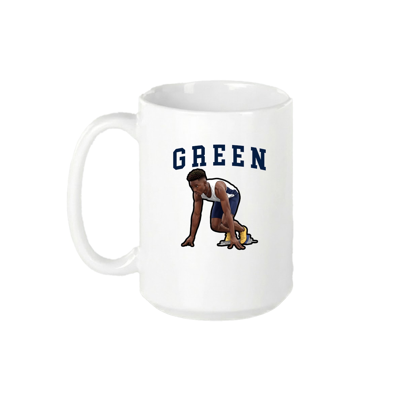 15oz Coffee Mug — Shirsey in White