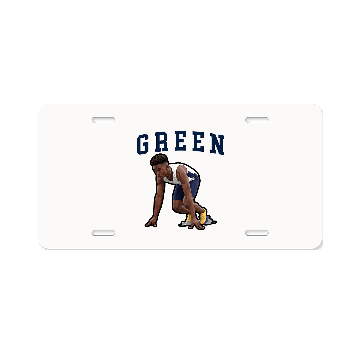 License Plate — Shirsey in Classic