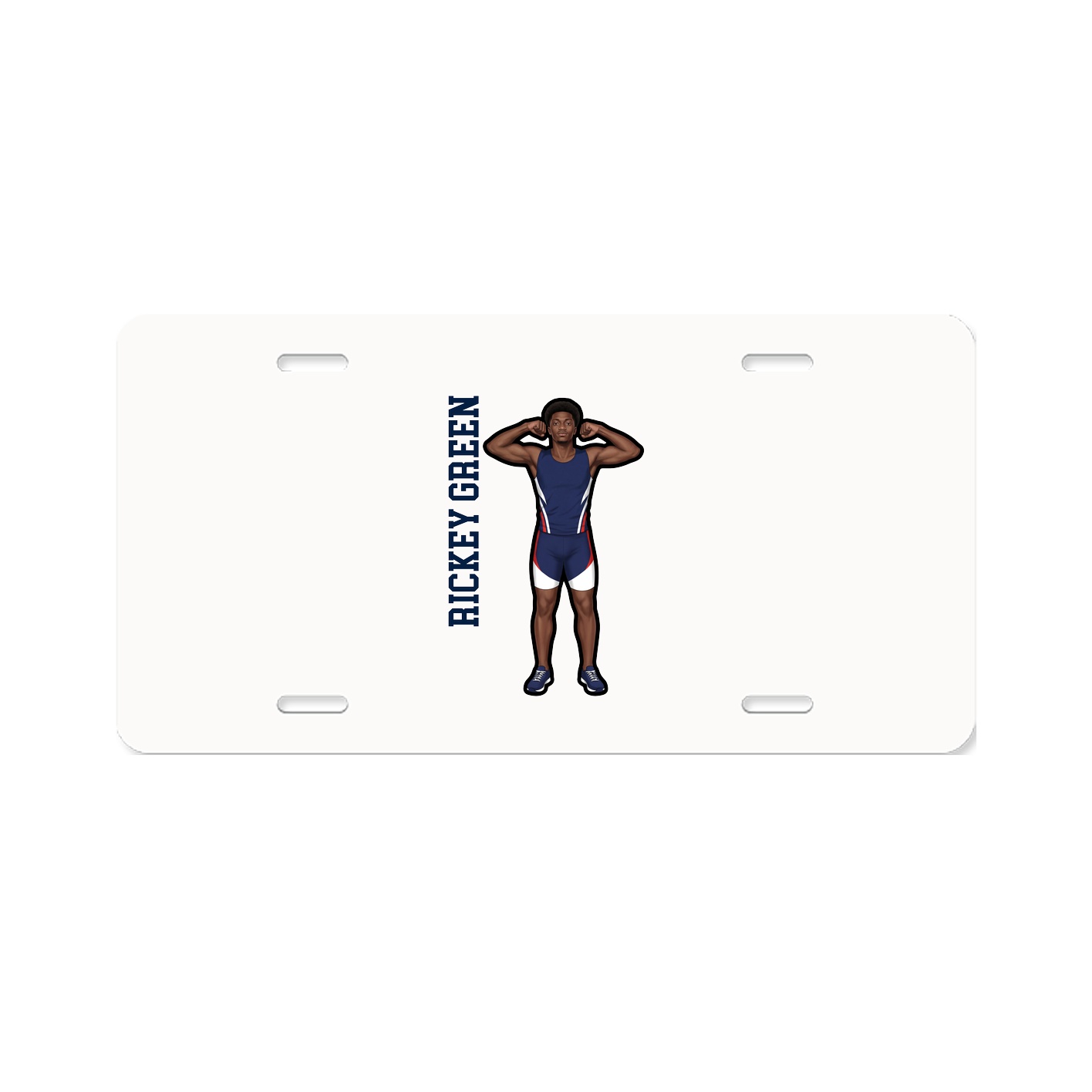 Aluminum License Plate