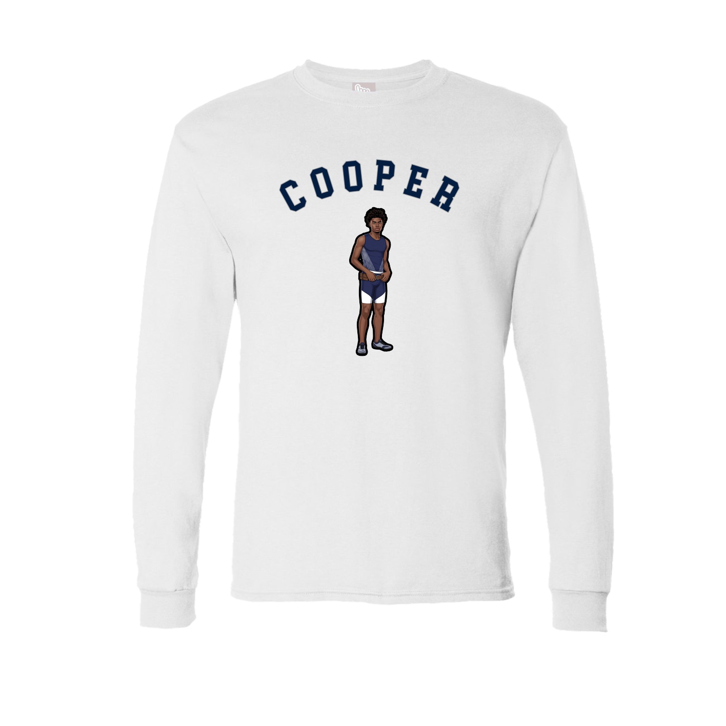 Long Sleeve Tee — Shirsey Arch in White