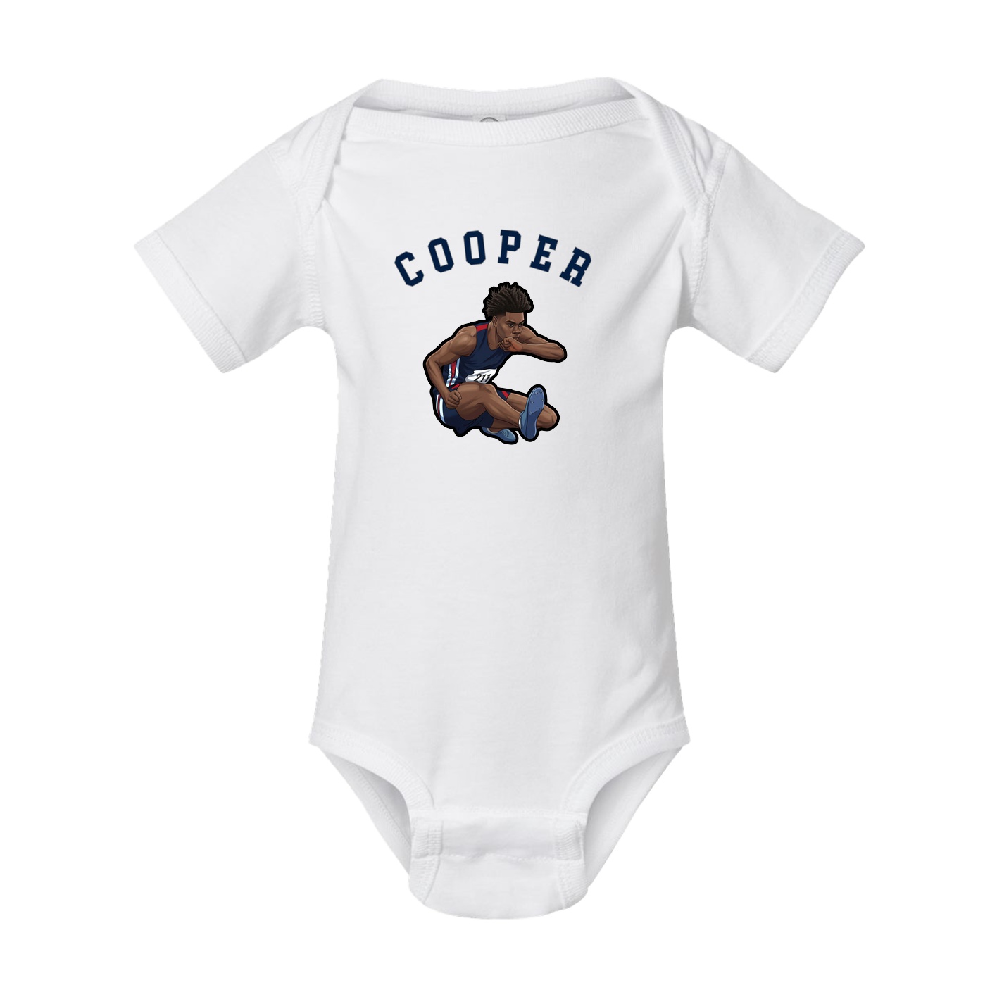 Baby Onesie — Shirsey Arch in White