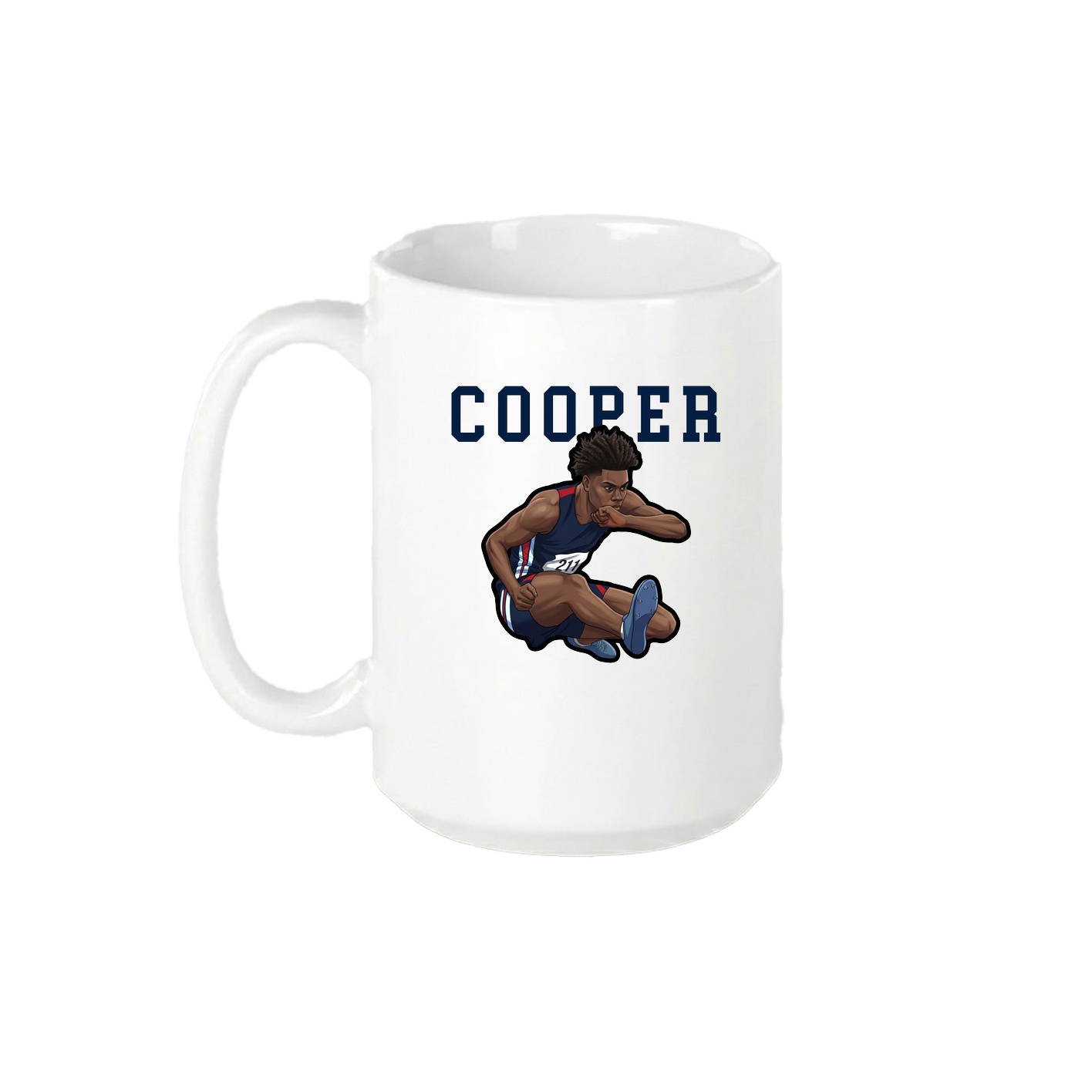 15oz Coffee Mug — Shirsey in White