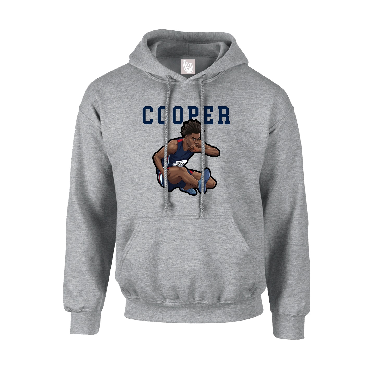 Hoodie — Shirsey in Grey
