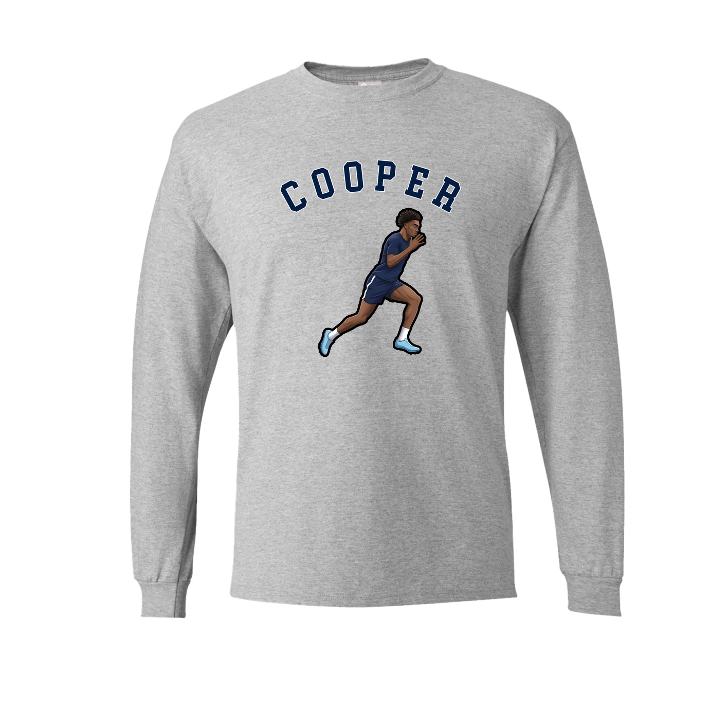 Long Sleeve Tee — Shirsey Arch in Grey