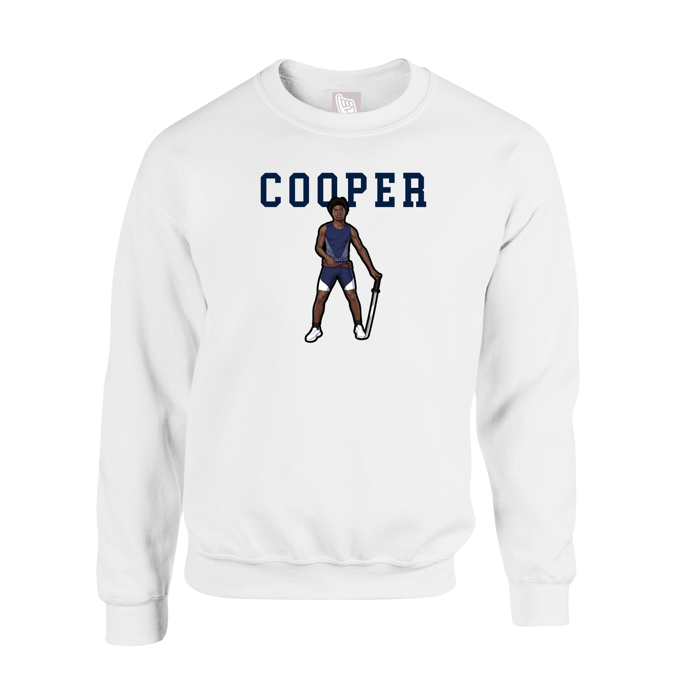 Fleece Crew — Shirsey in White
