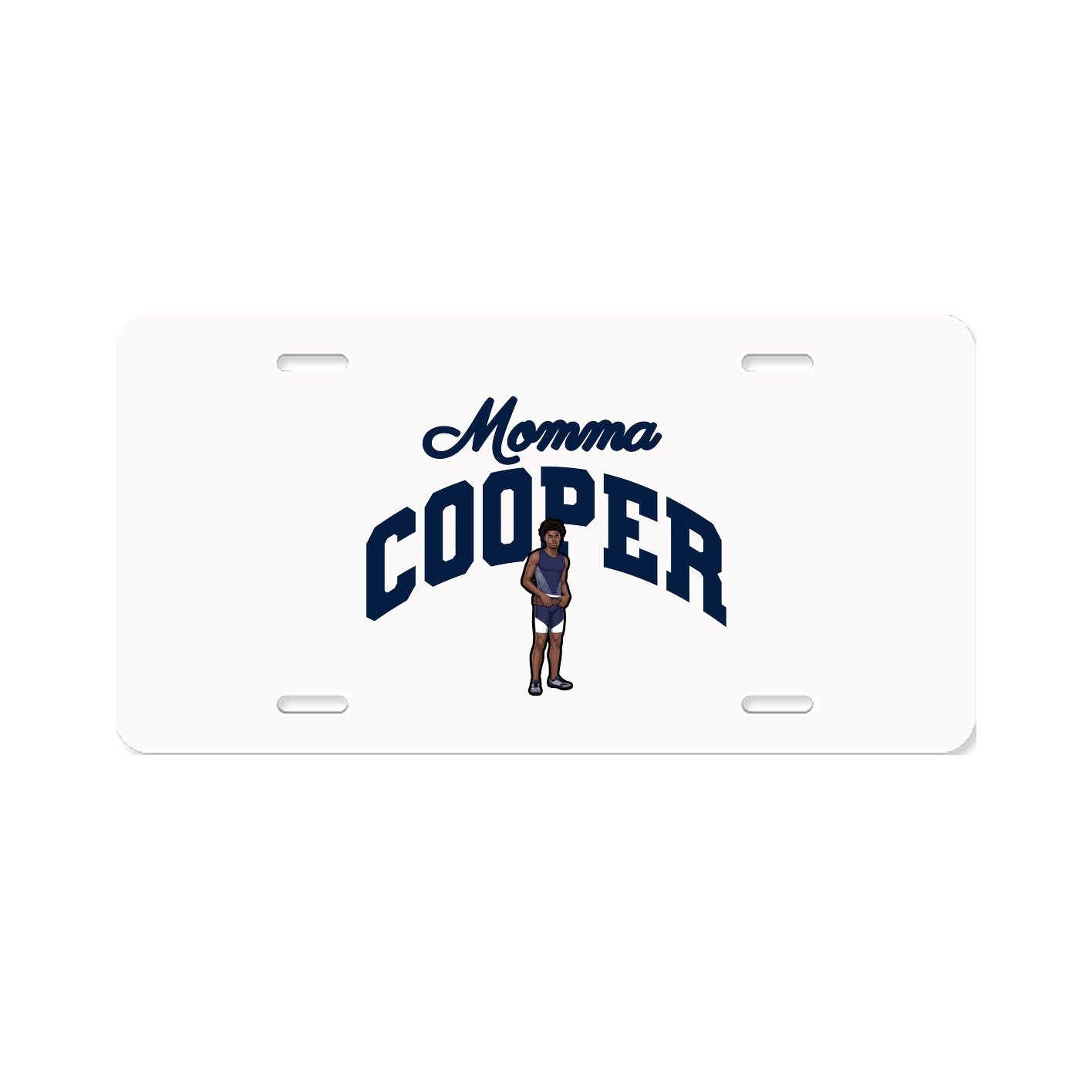 License Plate — Mothers Day Arch in Classic