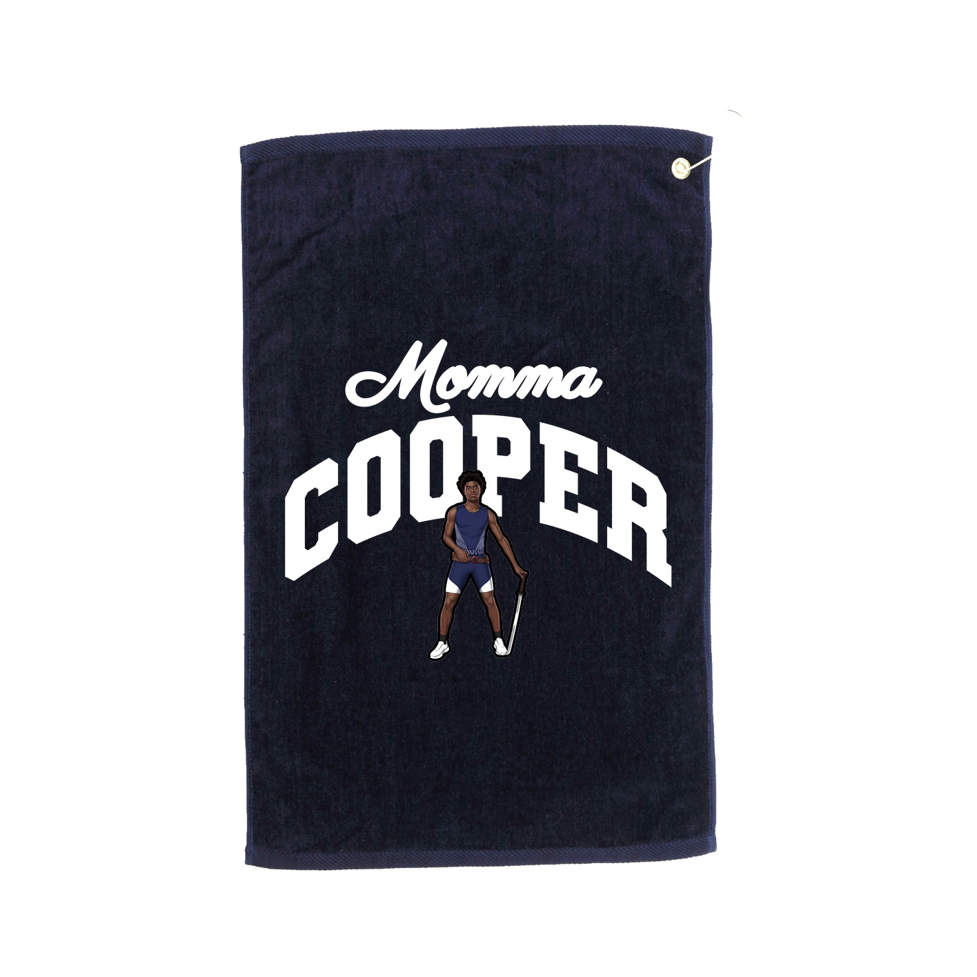Golf Towel — Mothers Day Arch in Navy