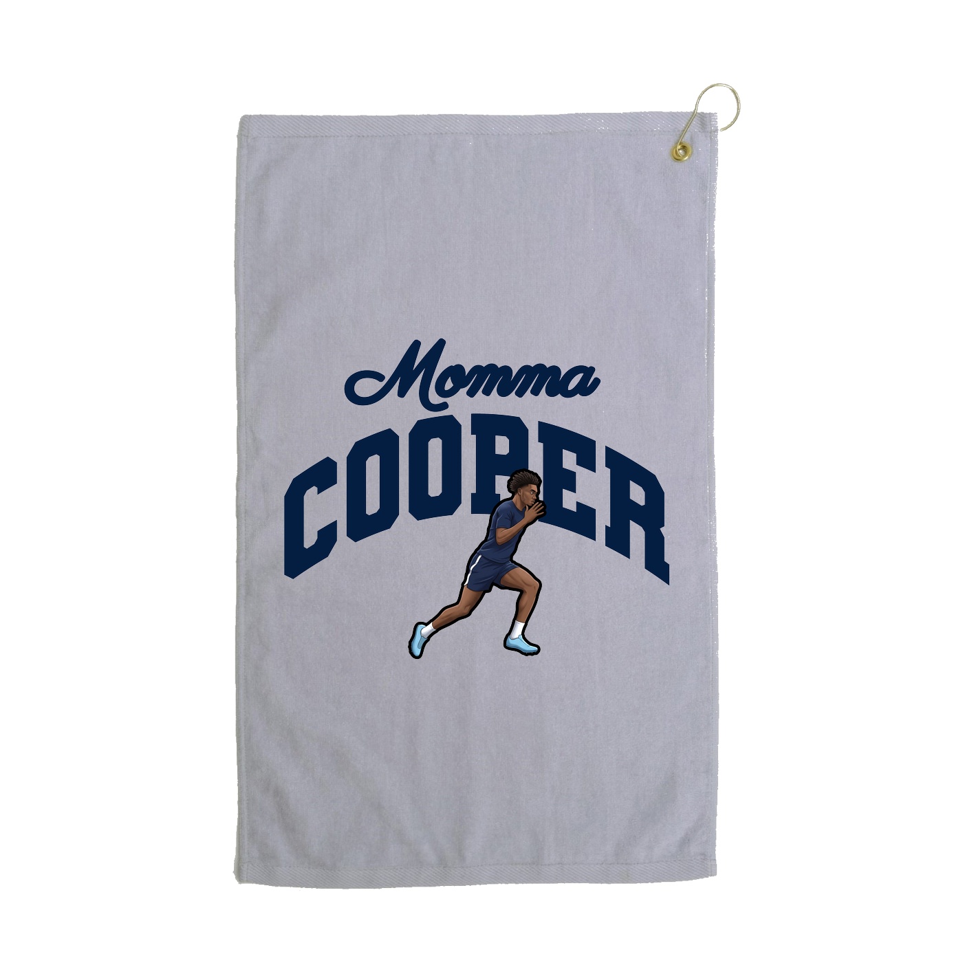 Golf Towel — Mothers Day Arch in Grey