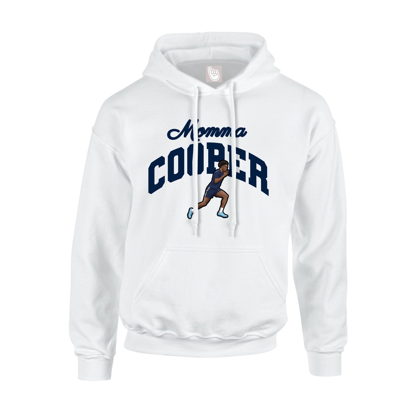 Youth Hoodie — Mothers Day Arch in White