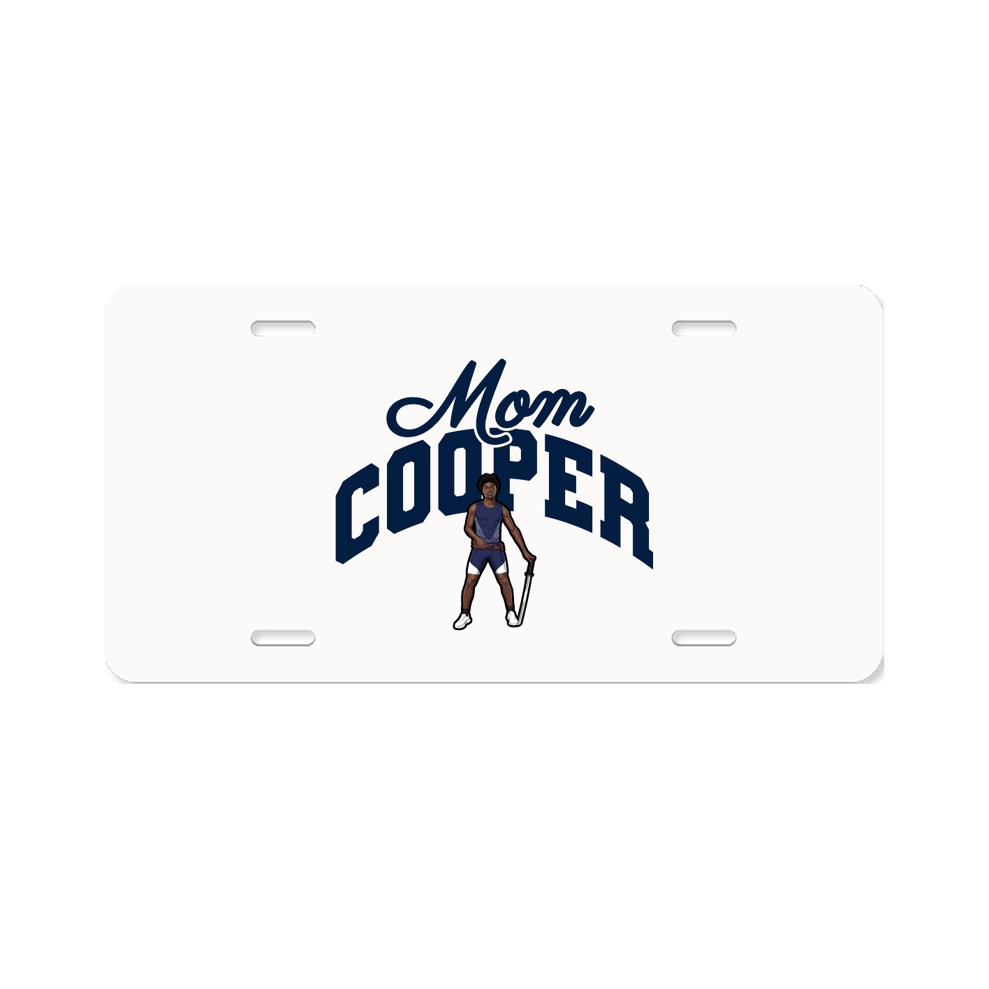 License Plate — Mothers Day Arch in Classic