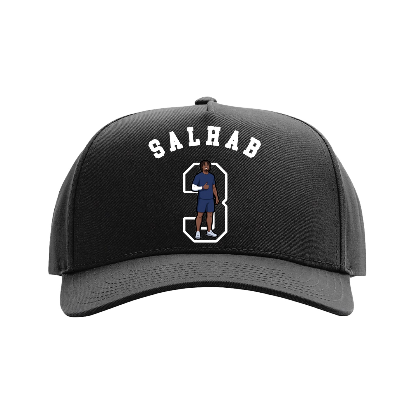 Full Fabric Five-Panel Champ Cap