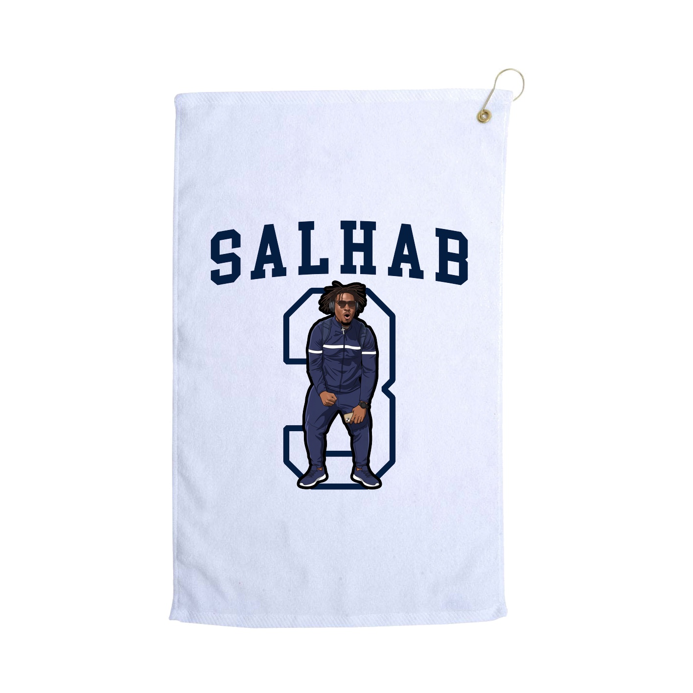 Golf Towel — Shirsey in White