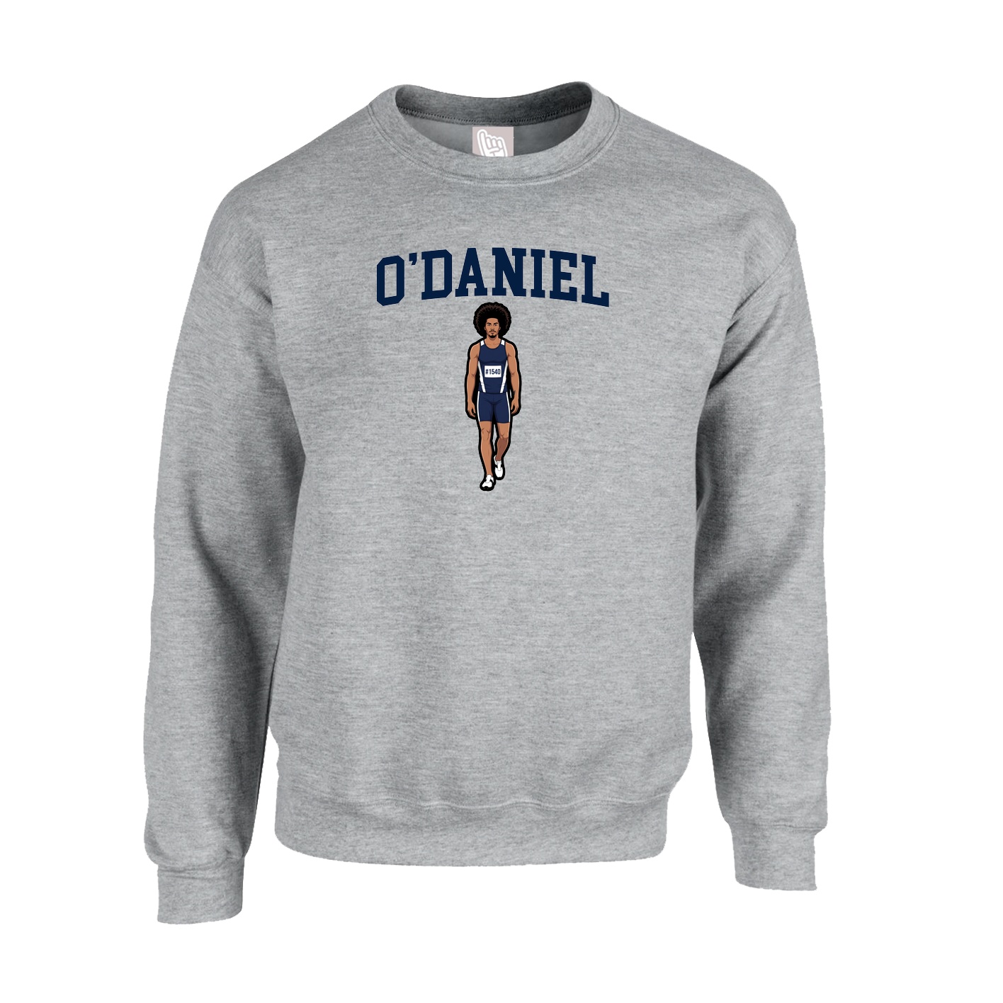Fleece Crew — Shirsey in Grey