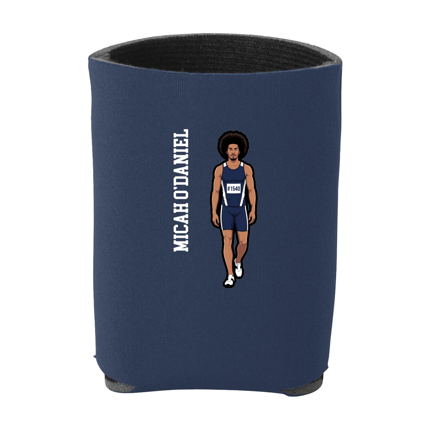 Can Holder — Name Vertical in Navy