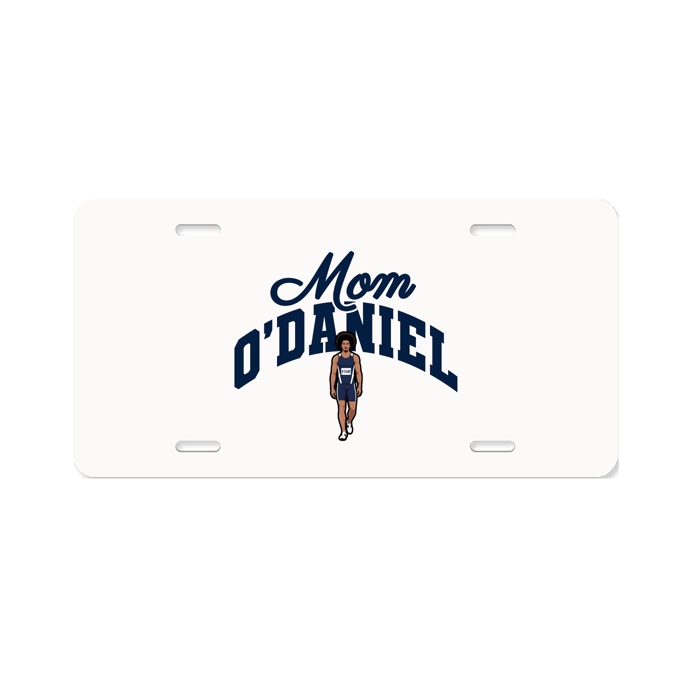 License Plate — Mothers Day Arch in Classic