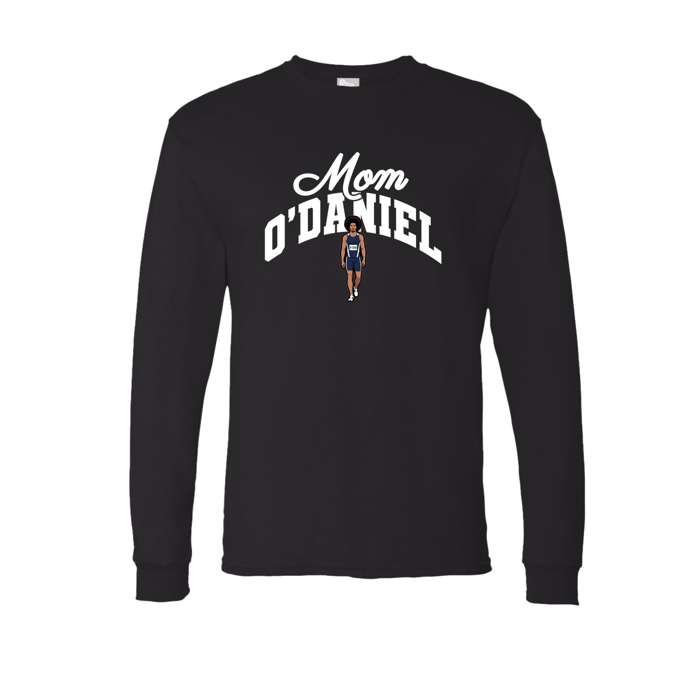 Long Sleeve Tee — Mothers Day Arch in Black
